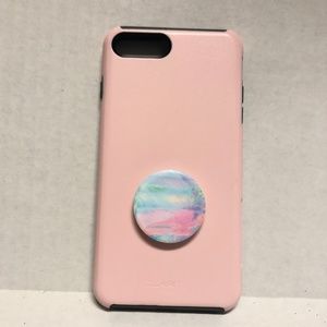 iPhone 8 Plus Pink Clarity Case